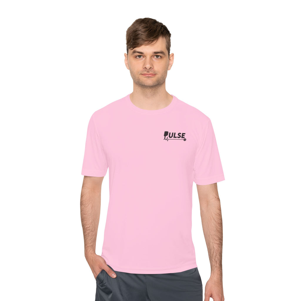Pulse Performance Tee — "Moves with You, Not Against You" Moisture-Wicking Athletic Shirt