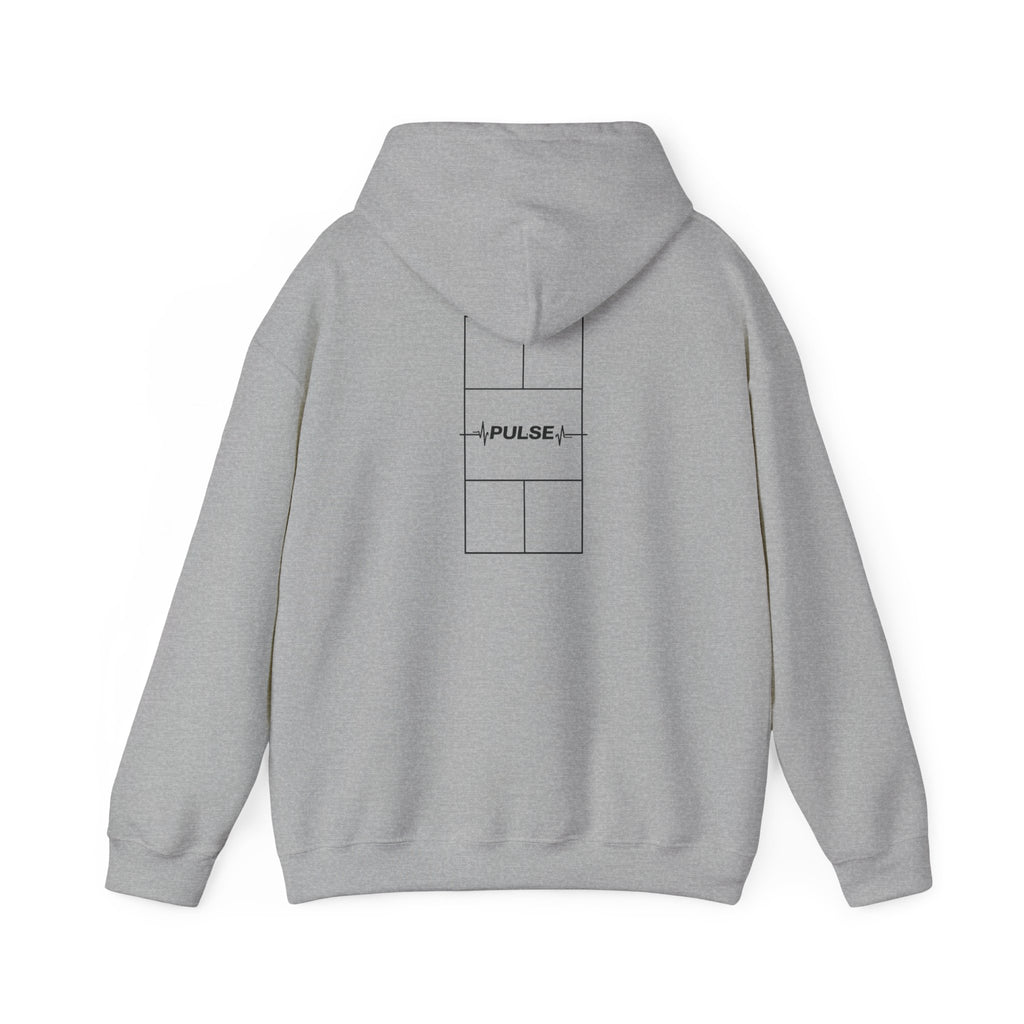 Pickleball Pulse Graphic Hoodie — Athleisure Sweatshirt for Players