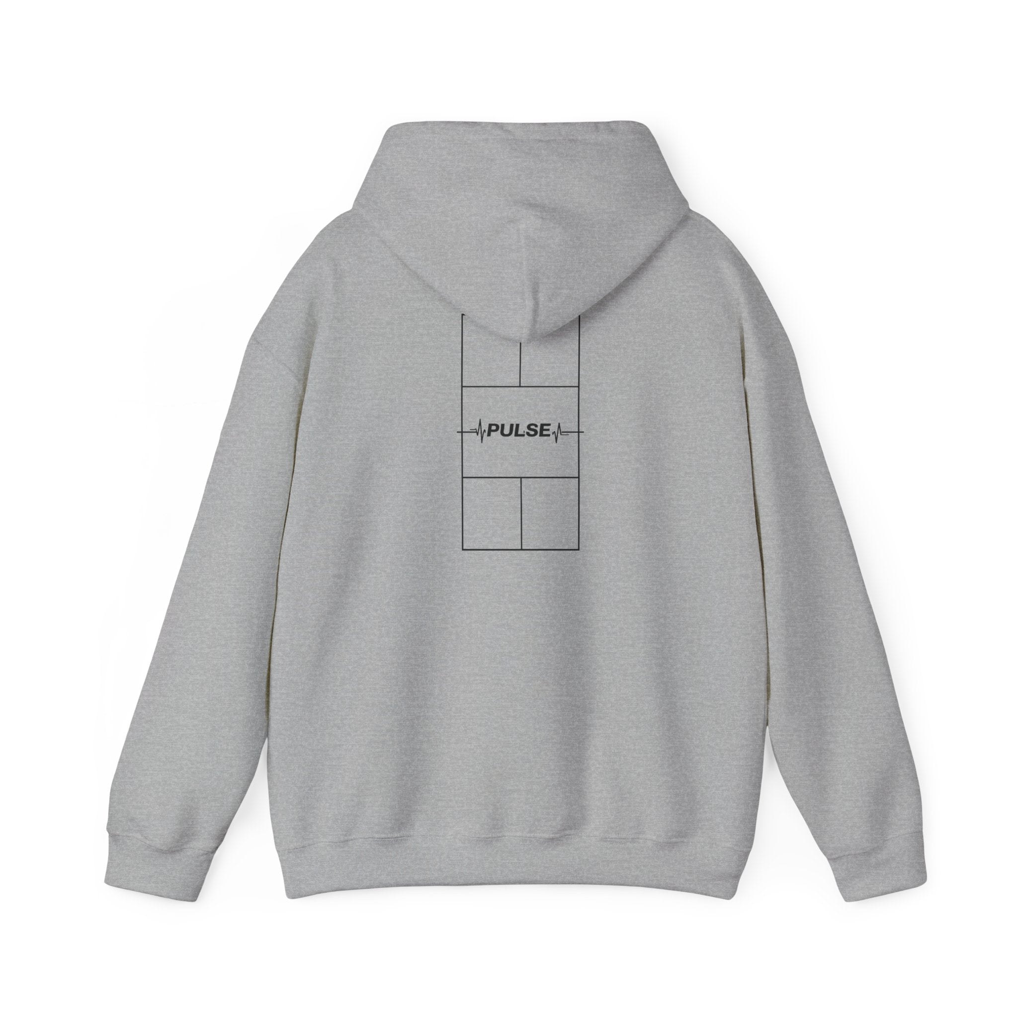 Pickleball Pulse Graphic Hoodie — Athleisure Sweatshirt for Players