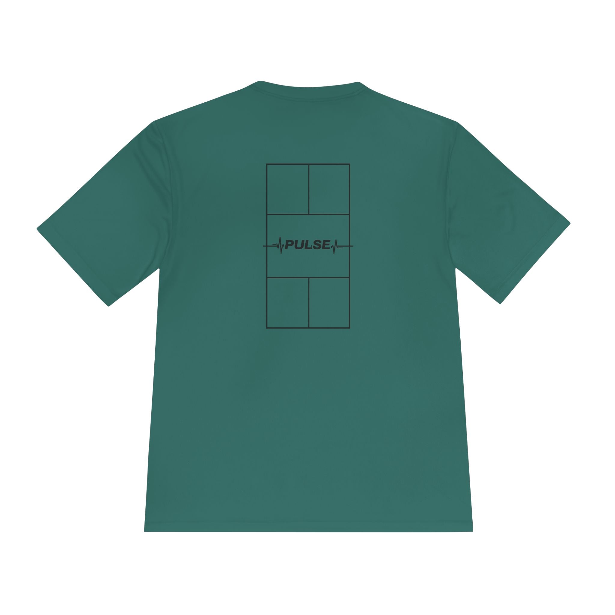 Pulse Performance Tee — "Moves with You, Not Against You" Moisture-Wicking Athletic Shirt