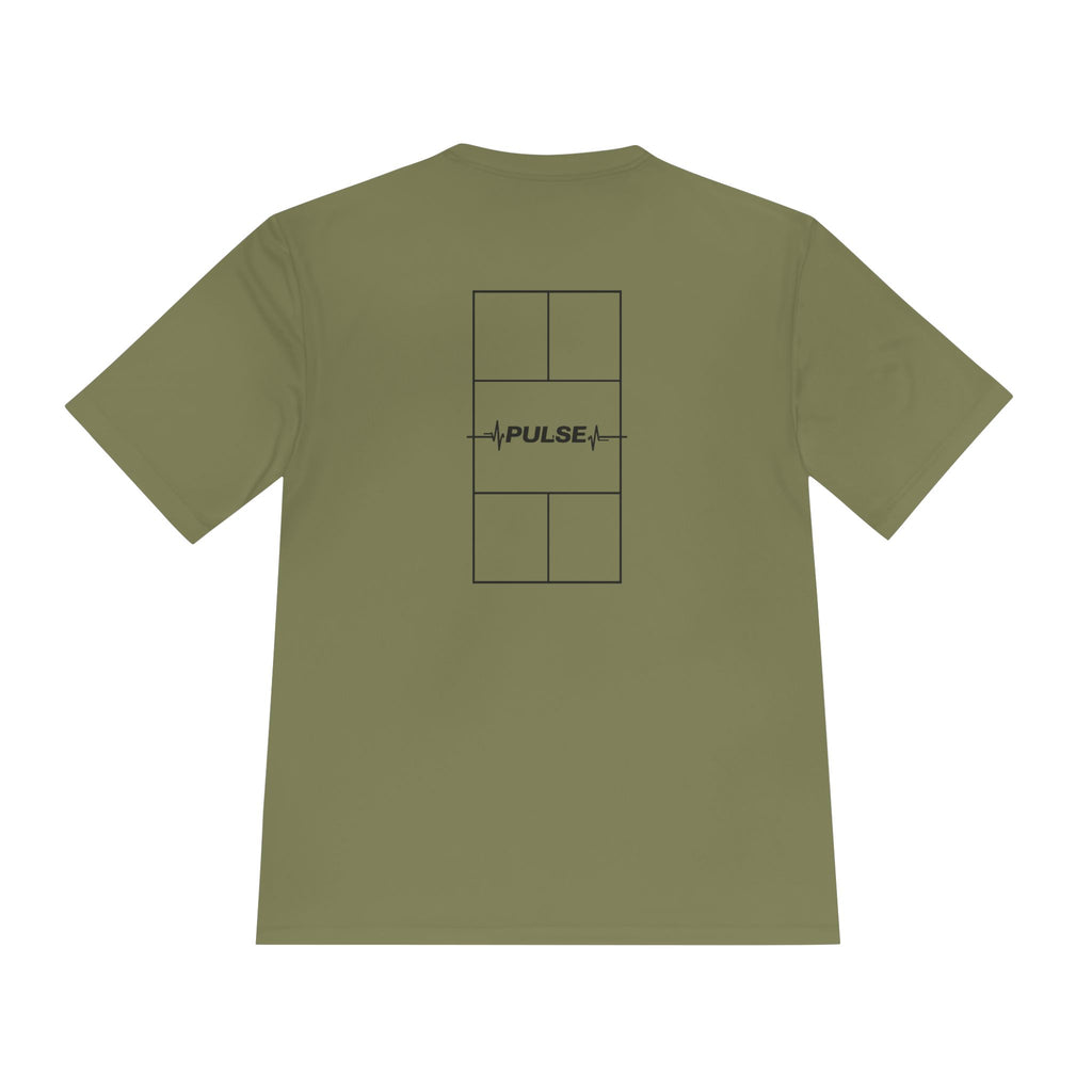 Pulse Performance Tee — "Moves with You, Not Against You" Moisture-Wicking Athletic Shirt