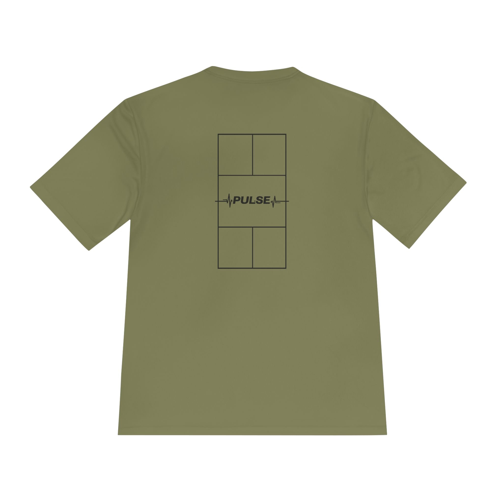 Pulse Performance Tee — "Moves with You, Not Against You" Moisture-Wicking Athletic Shirt