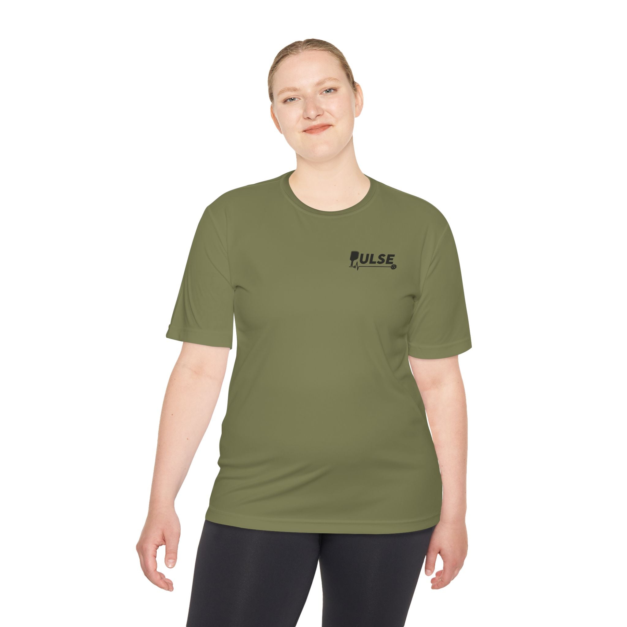Pulse Performance Tee — "Moves with You, Not Against You" Moisture-Wicking Athletic Shirt