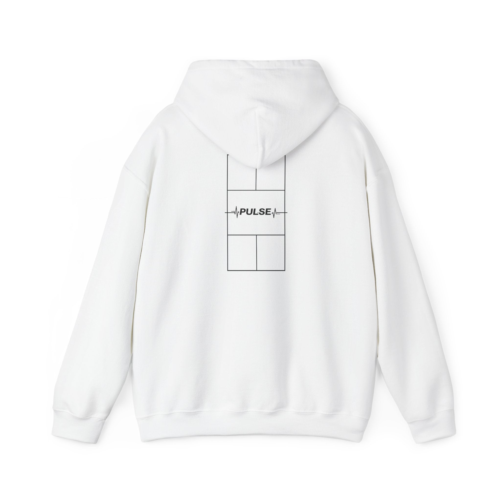 Pickleball Pulse Graphic Hoodie — Athleisure Sweatshirt for Players