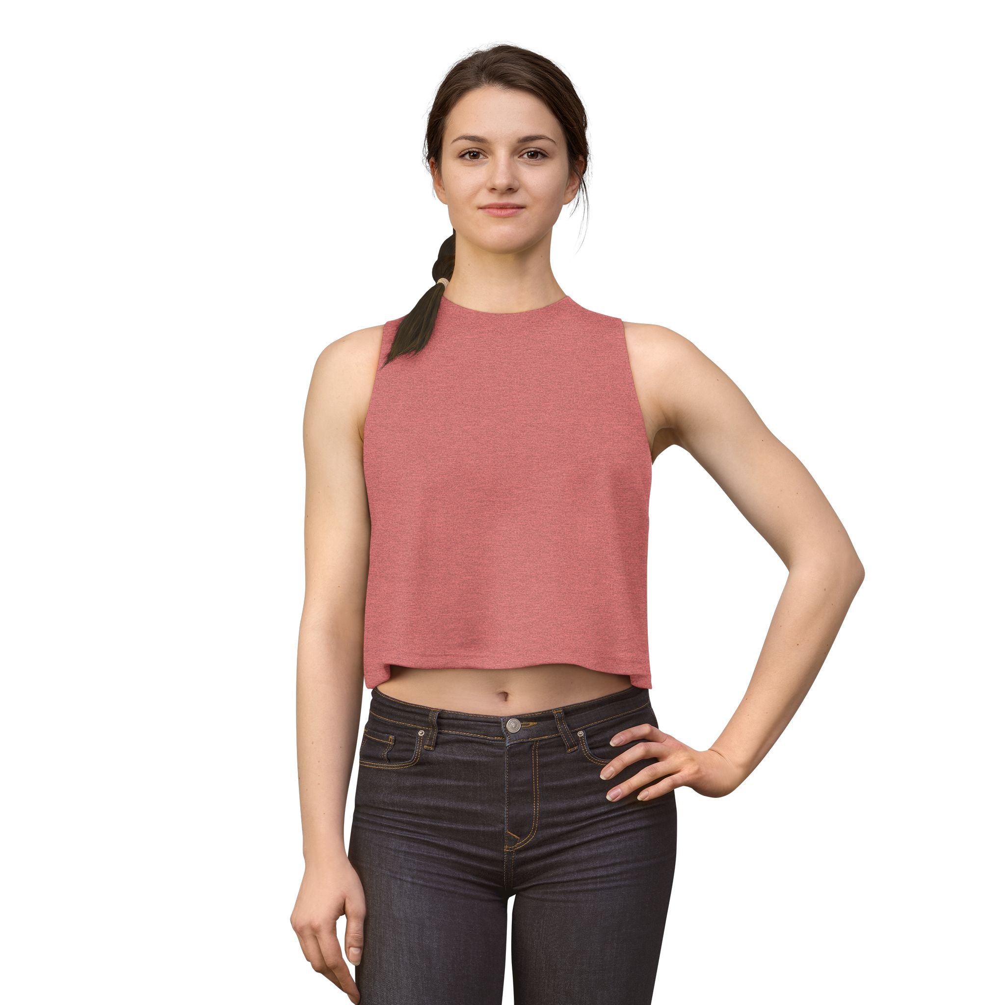 Pulse Crop Top — Minimal Flowy Summer Tank for Pickleball & Active Wear