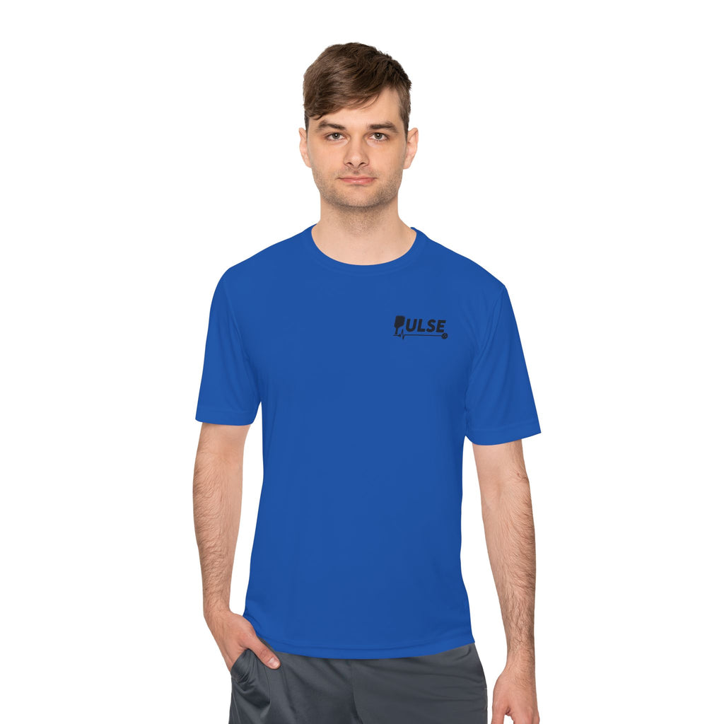 Pulse Performance Tee — "Moves with You, Not Against You" Moisture-Wicking Athletic Shirt