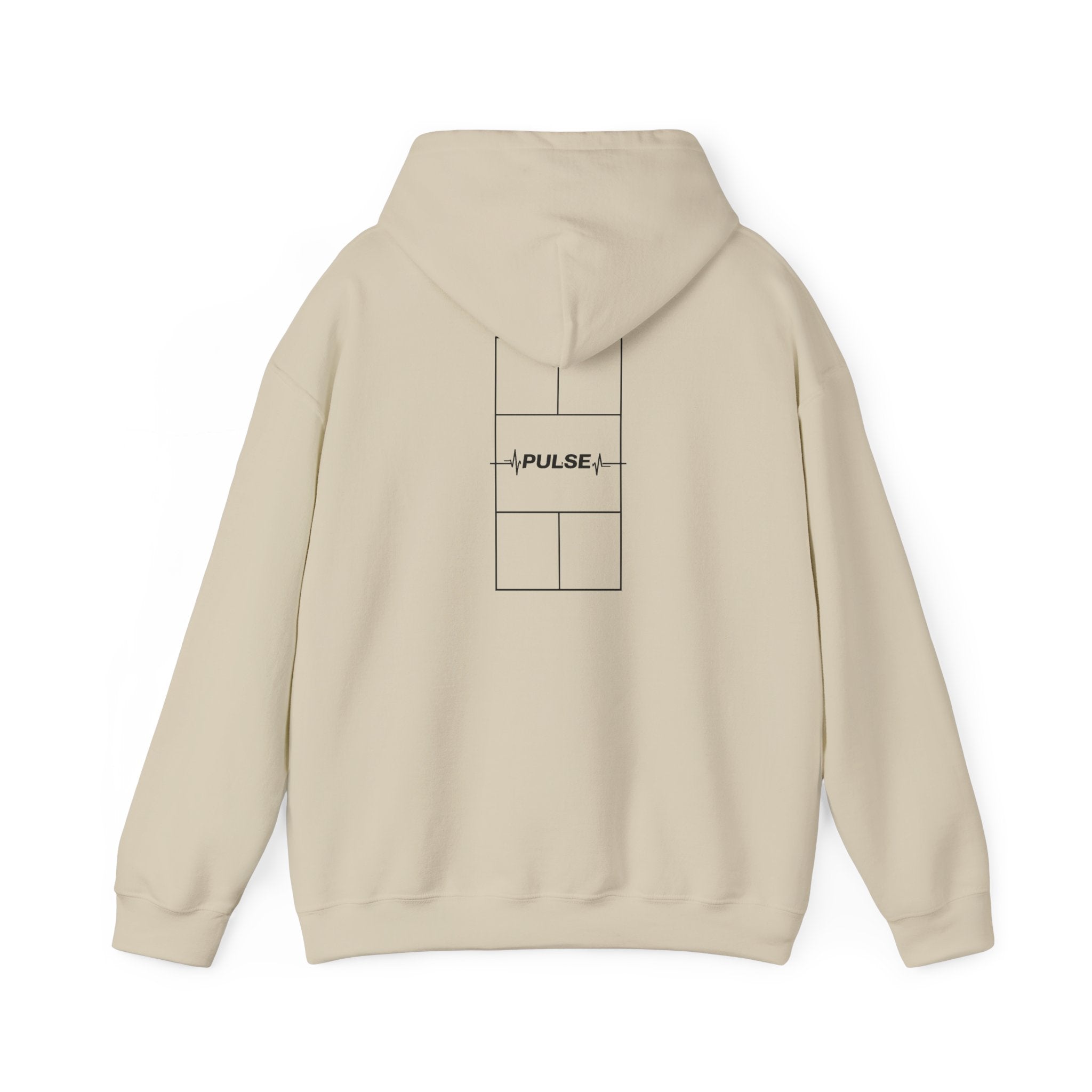 Pickleball Pulse Graphic Hoodie — Athleisure Sweatshirt for Players