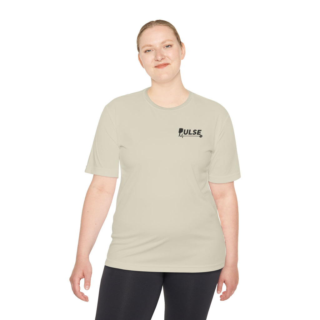 Pulse Performance Tee — "Moves with You, Not Against You" Moisture-Wicking Athletic Shirt
