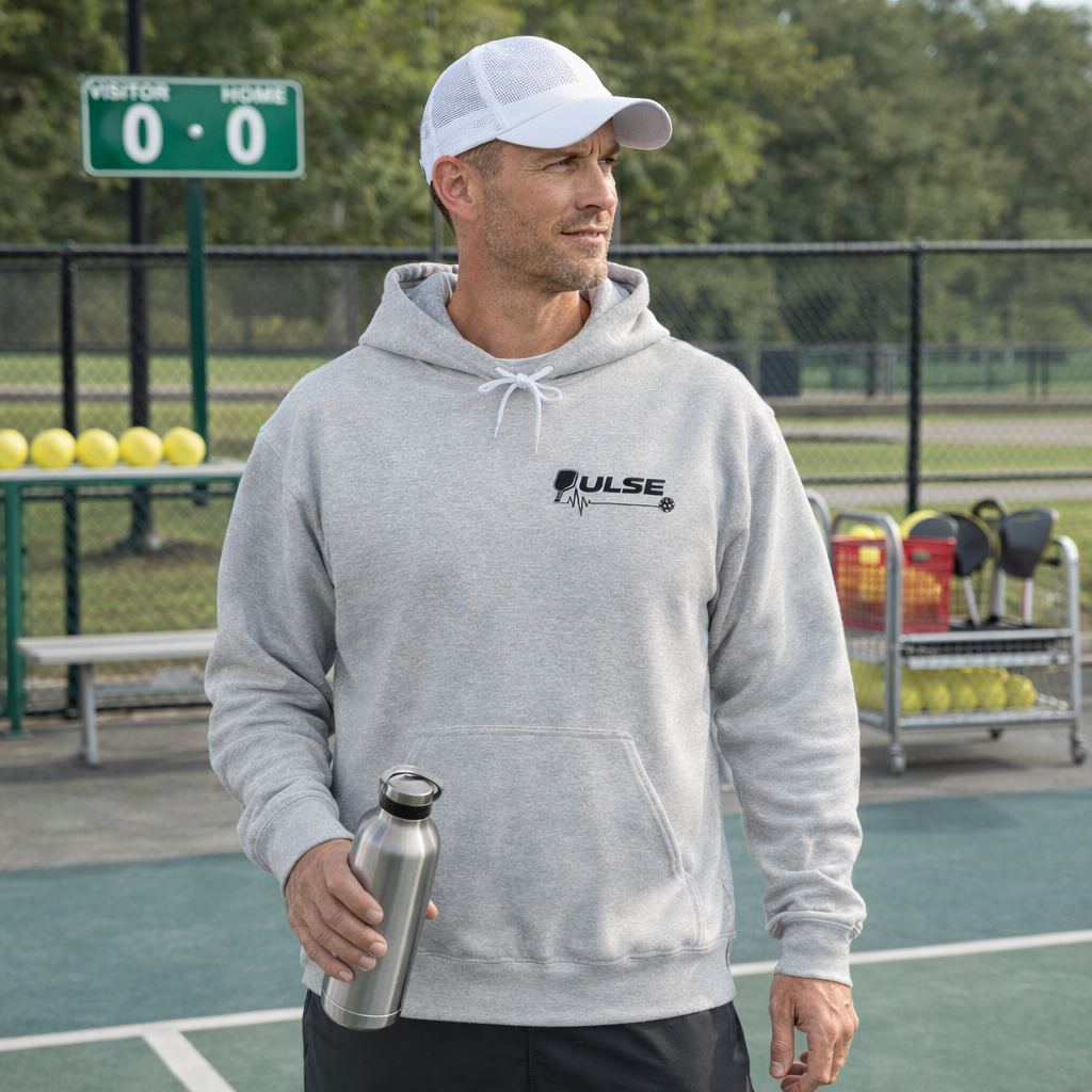 Pickleball Pulse Graphic Hoodie — Athleisure Sweatshirt for Players