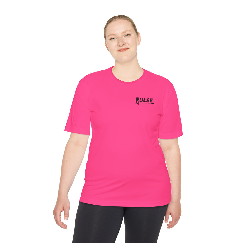 Pulse Performance Tee — "Moves with You, Not Against You" Moisture-Wicking Athletic Shirt