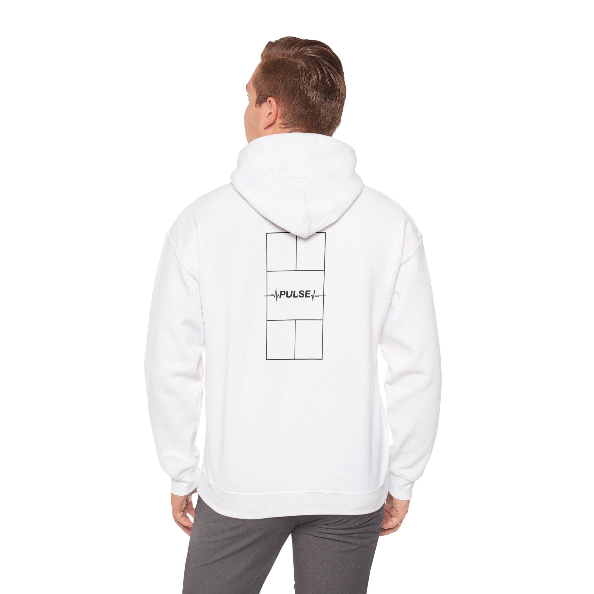 Pickleball Pulse Graphic Hoodie — Athleisure Sweatshirt for Players