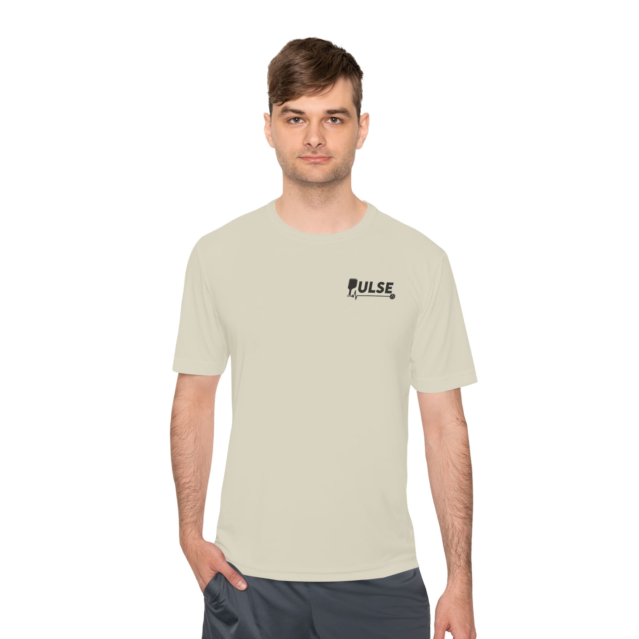 Pulse Performance Tee — "Moves with You, Not Against You" Moisture-Wicking Athletic Shirt