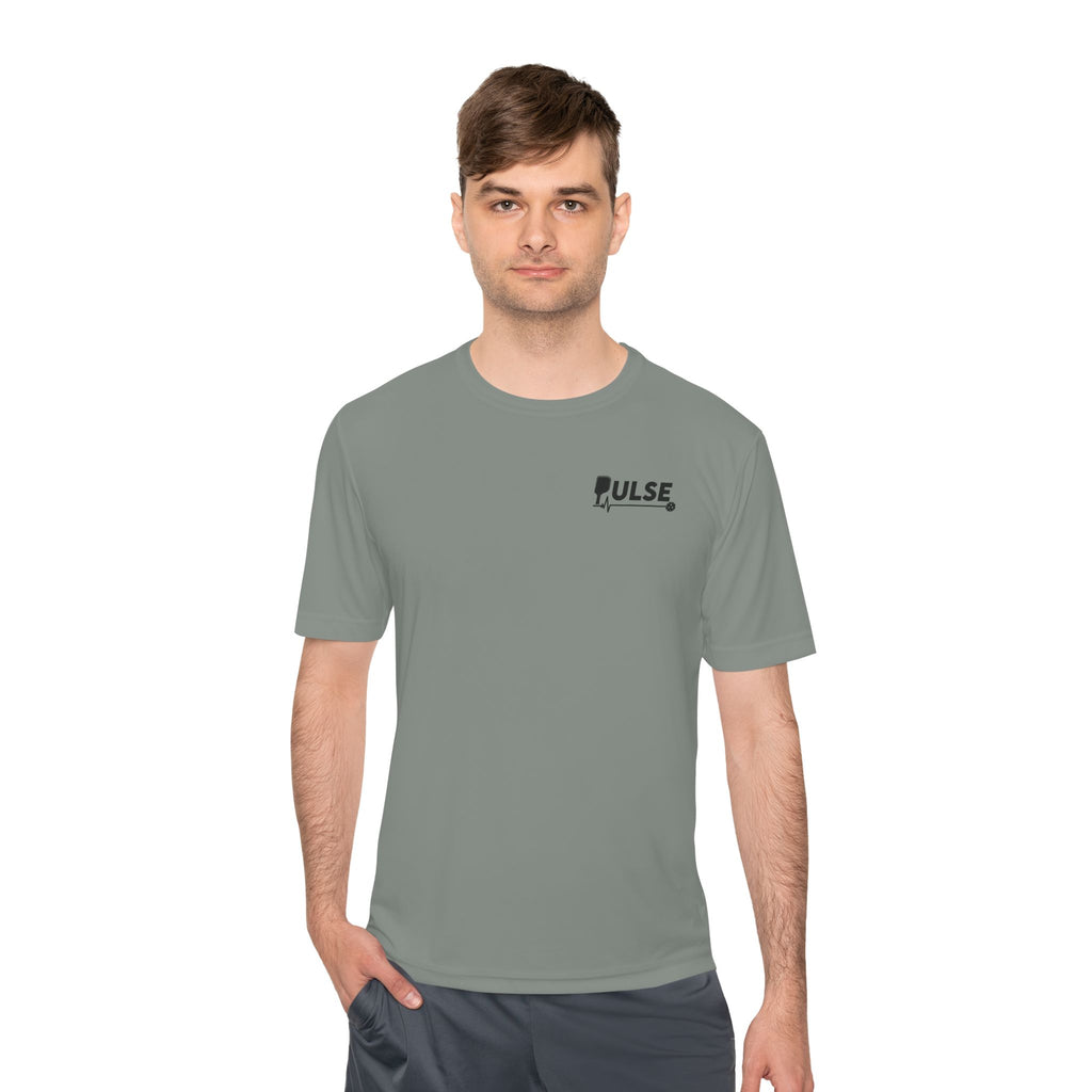 Pulse Performance Tee — "Moves with You, Not Against You" Moisture-Wicking Athletic Shirt
