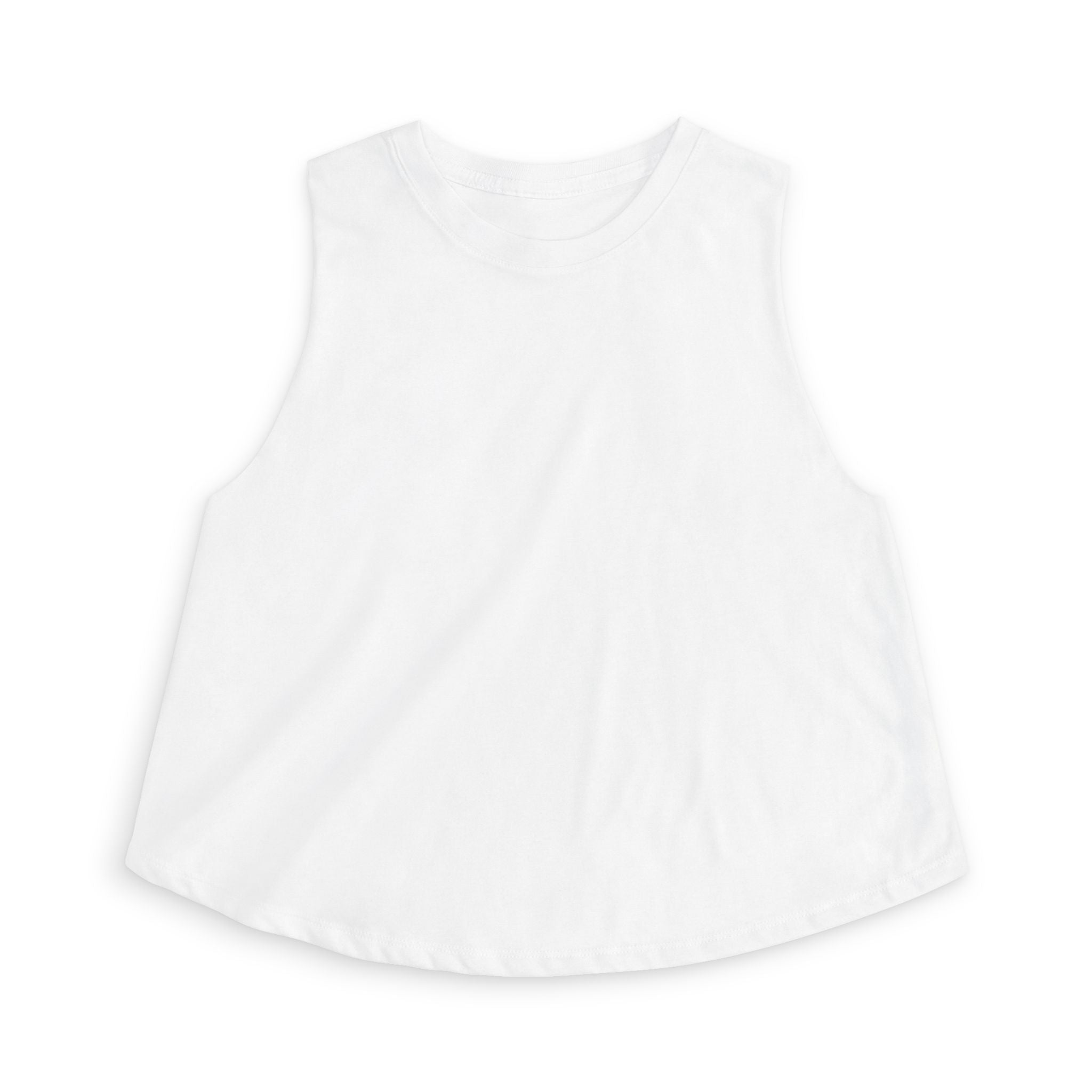 Pulse Crop Top — Minimal Flowy Summer Tank for Pickleball & Active Wear