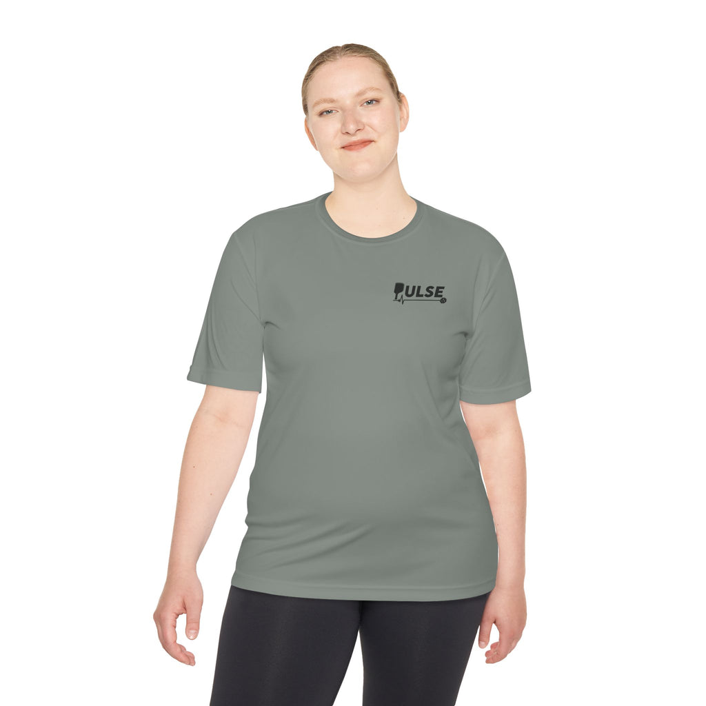Pulse Performance Tee — "Moves with You, Not Against You" Moisture-Wicking Athletic Shirt
