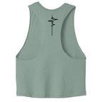 Heather Dusty Blue - BACK