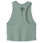 Heather Dusty Blue - BACK