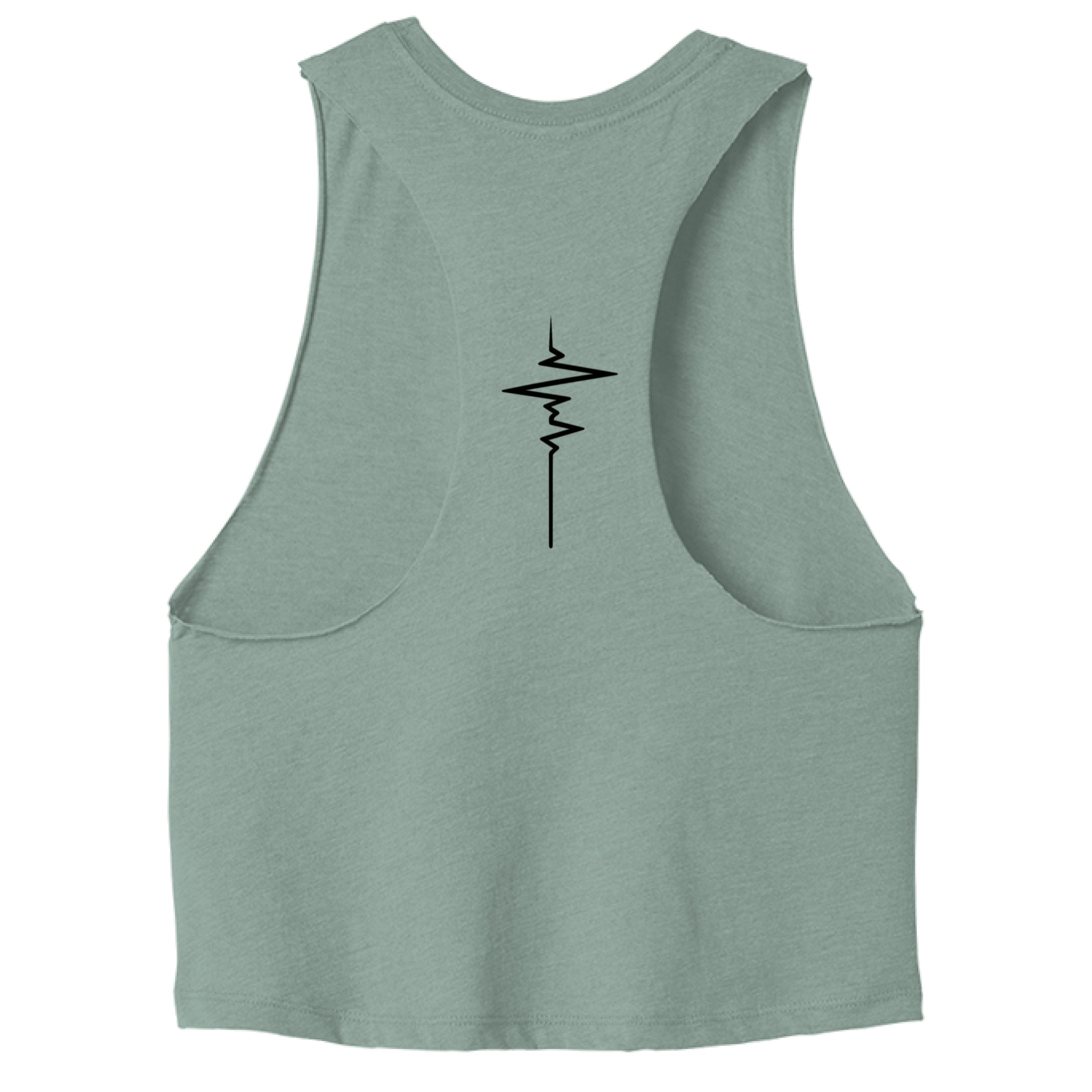 Heather Dusty Blue - BACK